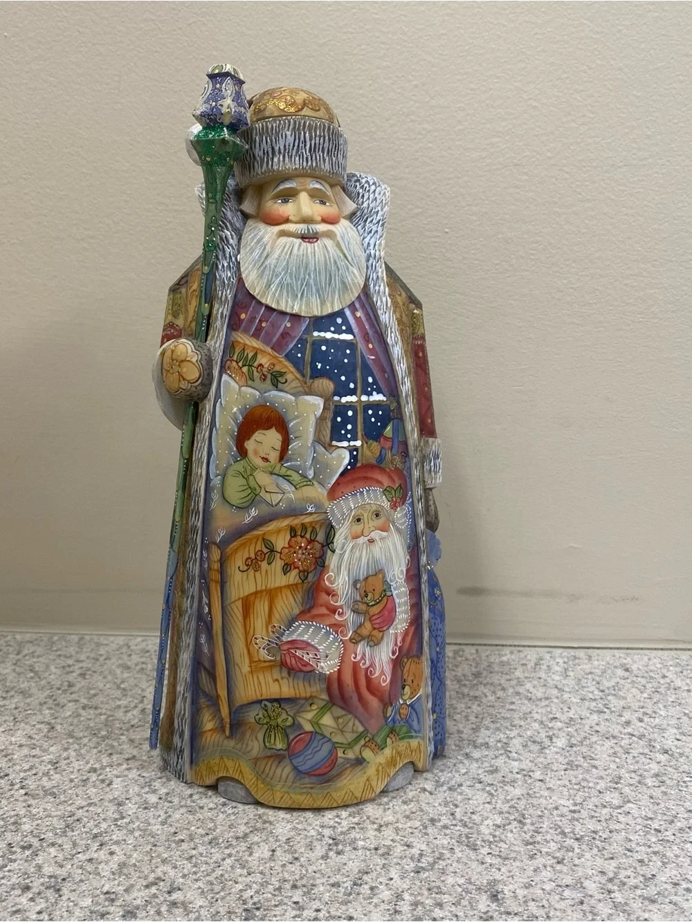 2003 G DeBrekht Russian Santa Night Before Christmas Limited Edition 625/1500